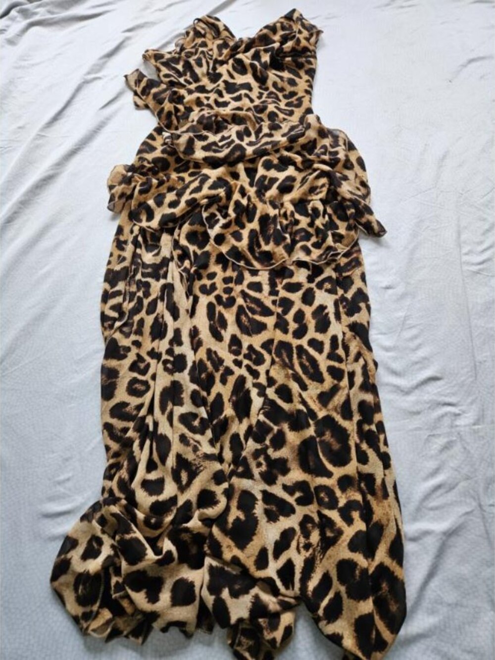 Dress, Luxxel, S, Leopard